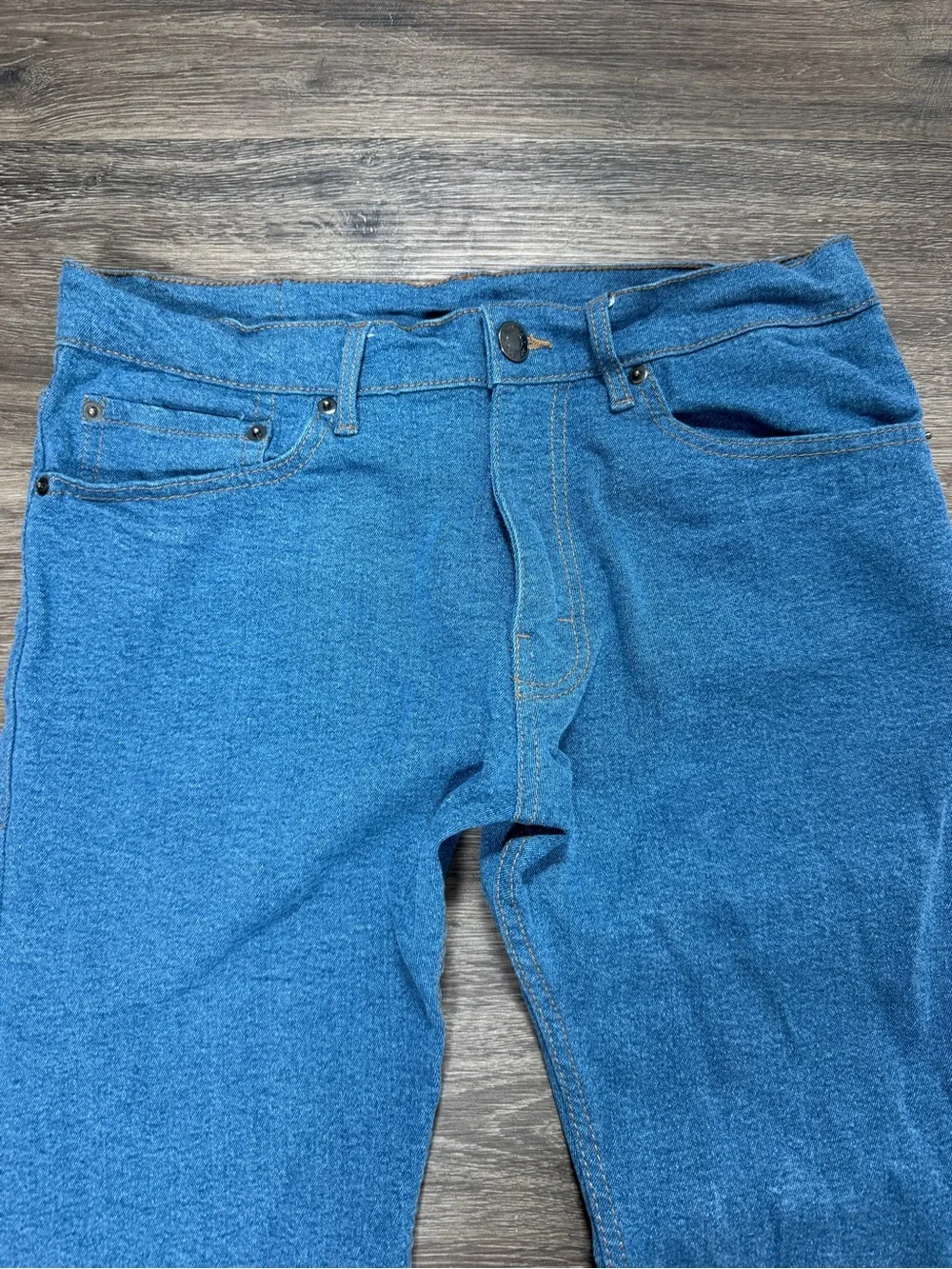 Men's M Tailor Straight Leg Stretch Jeans Blue Denim Approx W30 L28